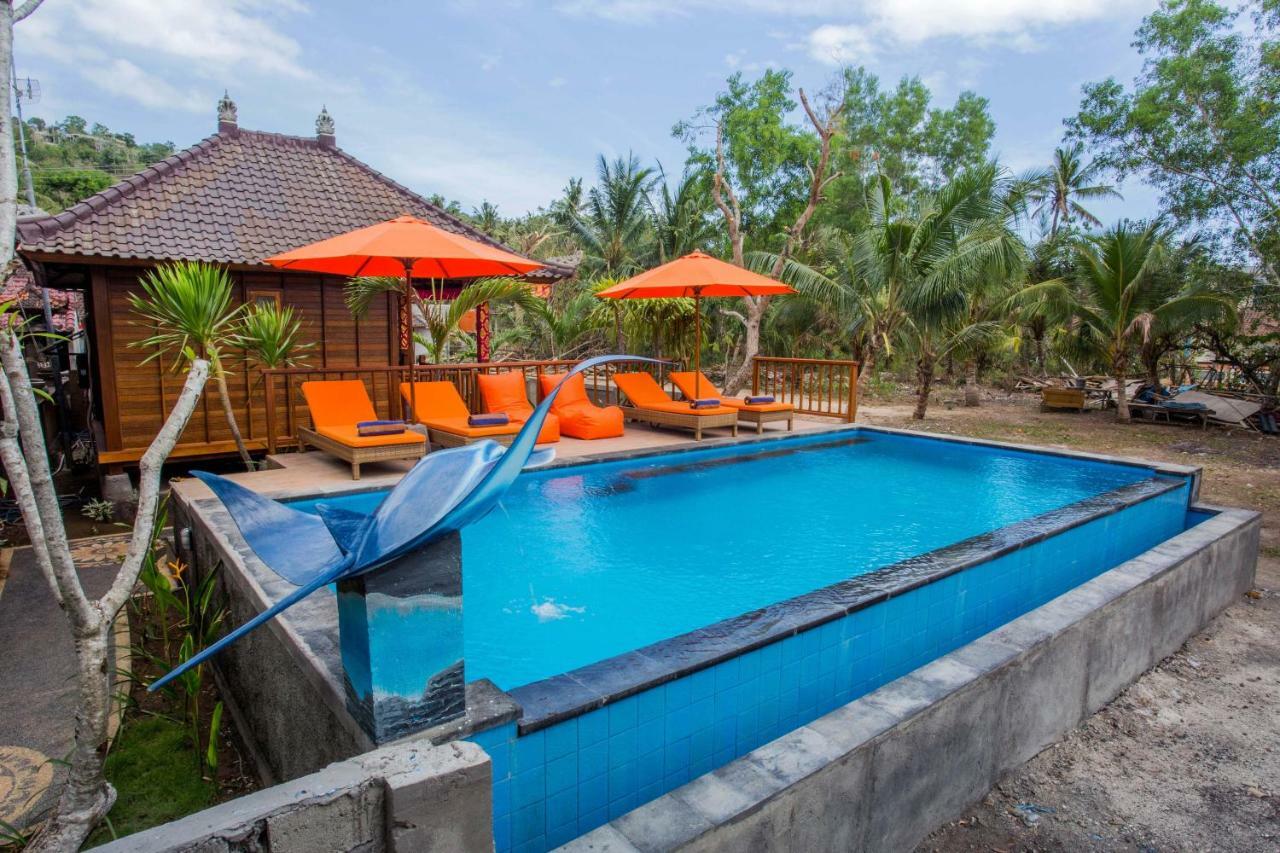 Sea Bridge Villa Ceningan Lembongan Kültér fotó